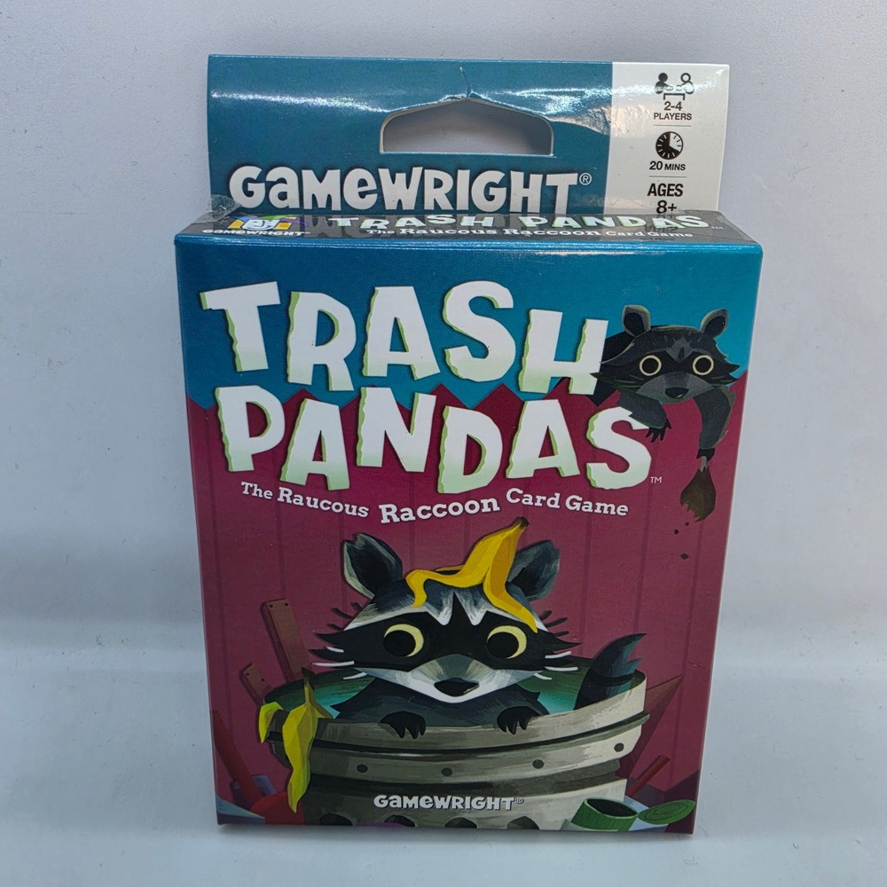 Gamewright Trash Pandas Raucous Raccoon Card Game New Sealed Family Strategy